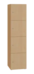 DOMINIT 44 úložná skříň 4-boxová, 1817x450x400 mm, javor horský